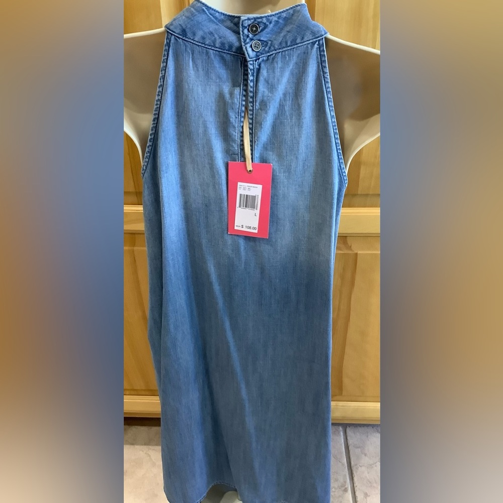 NWT 👗 Chelsea & Violet Lightweight Denim Dress - Picture 9 of 11